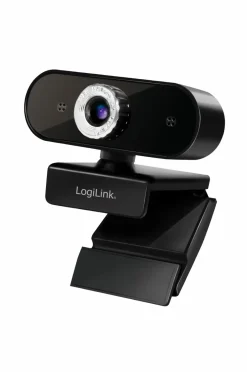 LogiLink Webkamera HD 1080p med indbygget mikrofon^ Computertilbehør