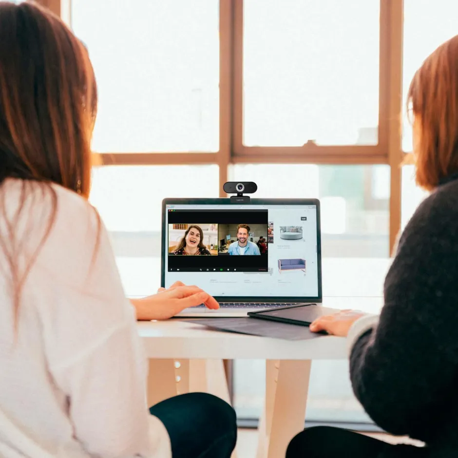 LogiLink Webkamera HD 1080p med indbygget mikrofon^ Computertilbehør