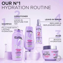 L'Oréal Paris Elvital Hyaluron Plump Conditioner For Dehydrated Hair^ Hårpleje