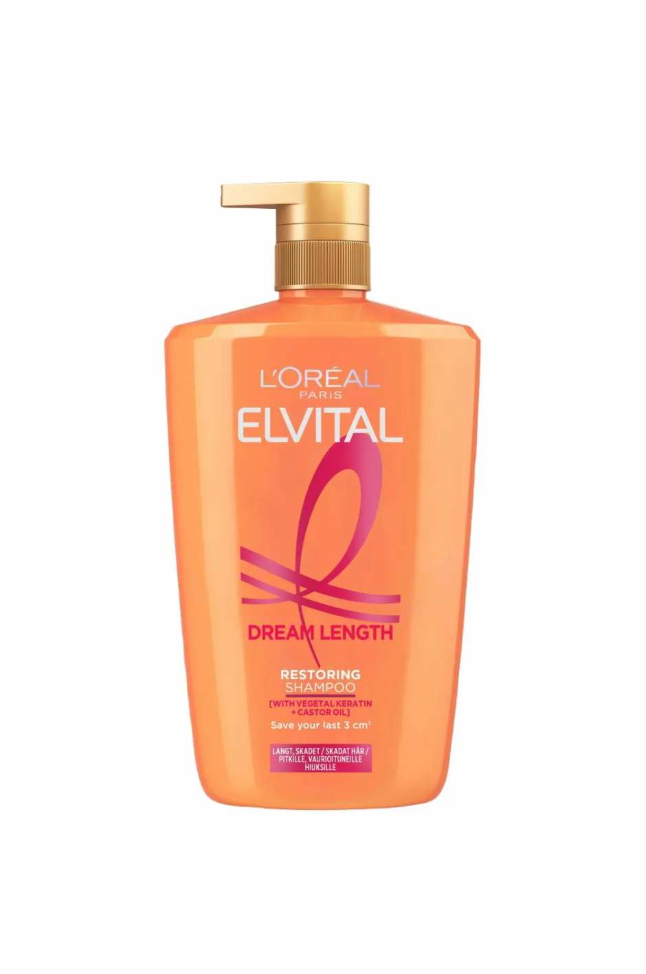 Clearance Elvital Dream Length Shampoo For Long Hair Hårpleje|Hår