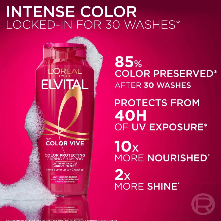 Discount Elvital Color Vive Shampoo For Colored Hair Hår|Hår