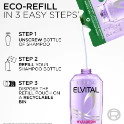 Clearance Elvital Hyaluron Plump Shampoo For Dehydrated Hair Hår|Hår