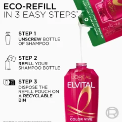 Best Elvital Color Vive Shampoo For Colored Hair Hårpleje