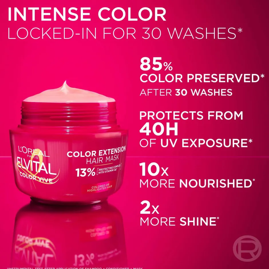 Outlet Elvital Color Vive Hair Mask For Colored Hair 400 Ml Hårpleje