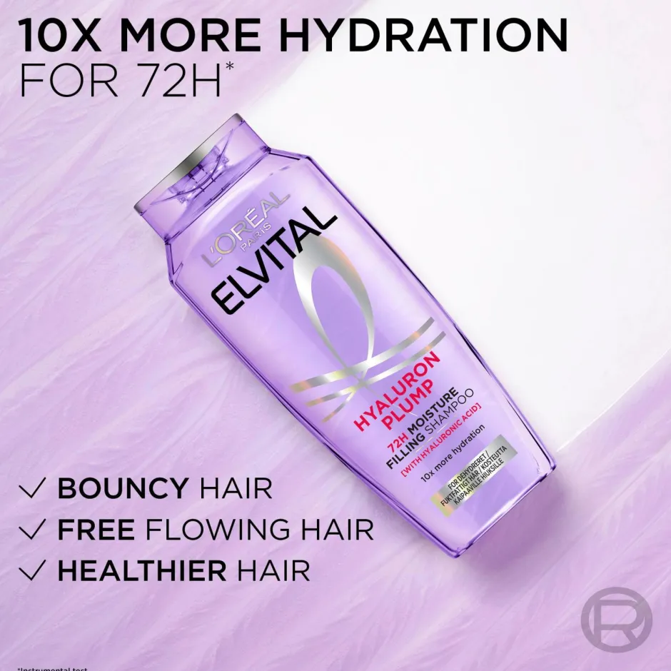 Online Elvital Hyaluron Plump Shampoo For Dehydrated Hair Hårpleje