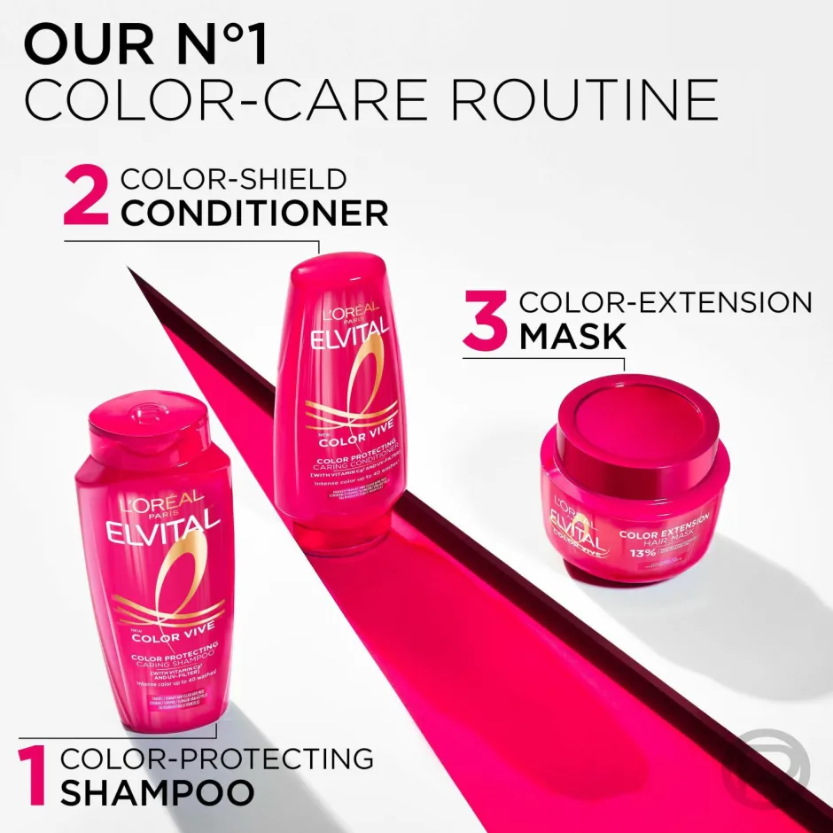 L'Oréal Paris Elvital Color Vive Shampoo For Colored Hair^ Hår|Hår