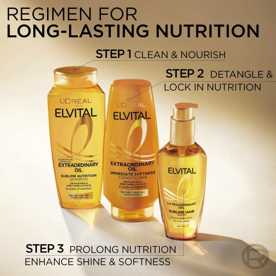 L'Oréal Paris Elvital Extraordinary Oil Hair Oil For Dry Hair 50 Ml^ Hårpleje