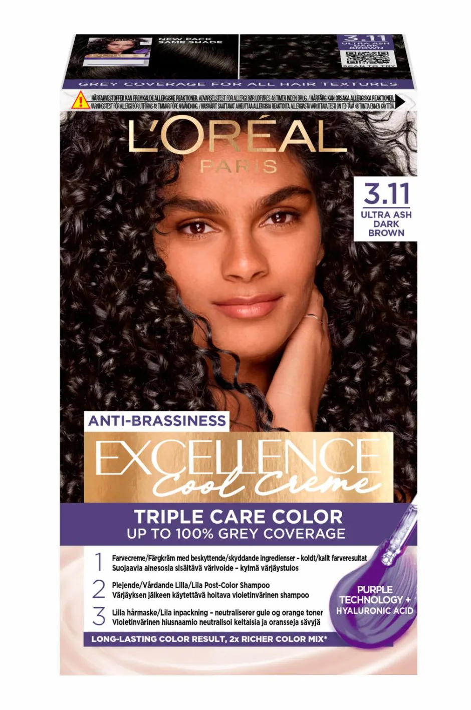 L'Oréal Paris Excellence Cool Creme^ Hårfarve