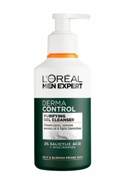 Men Expert Derma Control Purifying Gel Cleanser For Sensitive Skin 260 Ml Ansigtspleje|Ansigtspleje