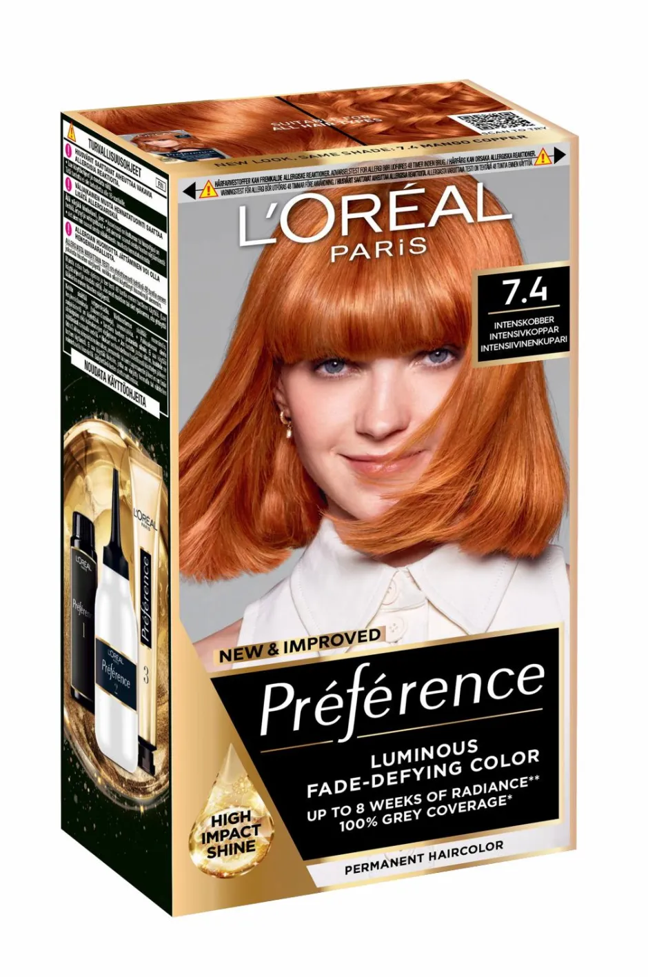 Online Préférence Permanent Color For Normal Hair Hårfarve