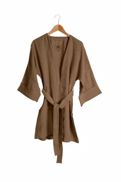 Best Kimono Lovely i vasket hør Dame Loungewear & Homewear