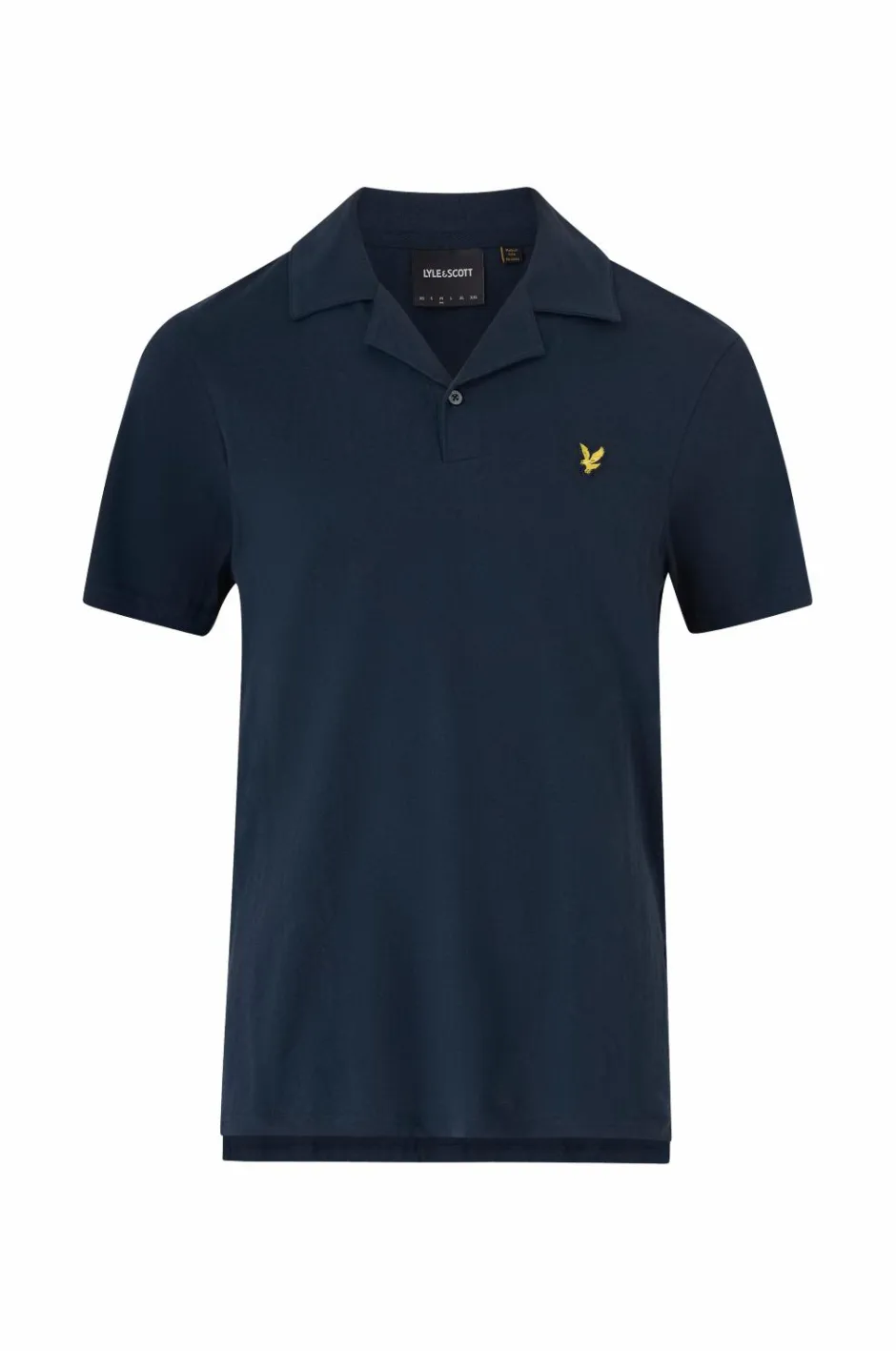 Lyle & Scott Poloshirt Linen Revere Collar Polo Shirt^ Poloshirts