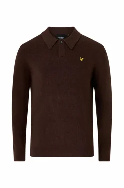 Lyle & Scott Polotrøje Lambswool Blend Rugby Jumper^ Trøjer