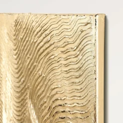 Malerifabrikken Design Maleri / Metallic Champagne / 90x120 Cm^ Posters & Billeder