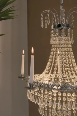 Discount MARIELUND Lysekrone 3L /MC Krystallysekroner