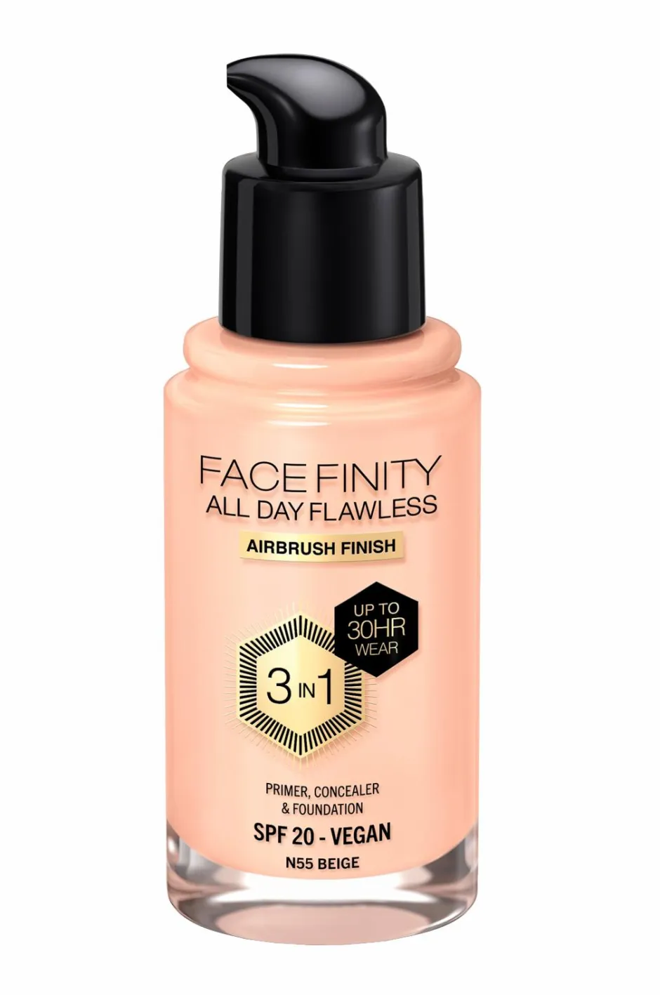 Max Factor All Day Flawless 3in1 Foundation^ Ansigt