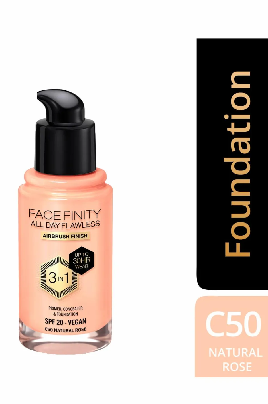 Best All Day Flawless 3in1 Foundation Ansigt