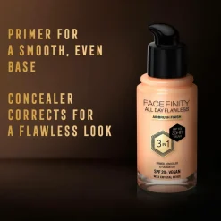 Max Factor All Day Flawless 3in1 Foundation^ Ansigt
