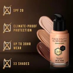 Discount All Day Flawless 3in1 Foundation Ansigt