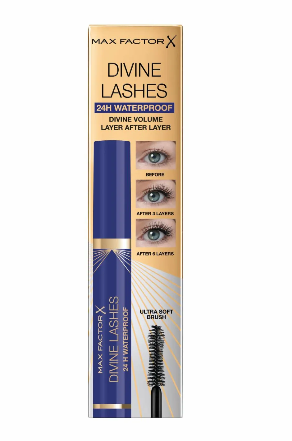 Max Factor Divine Lashes Waterproof^ Øjne