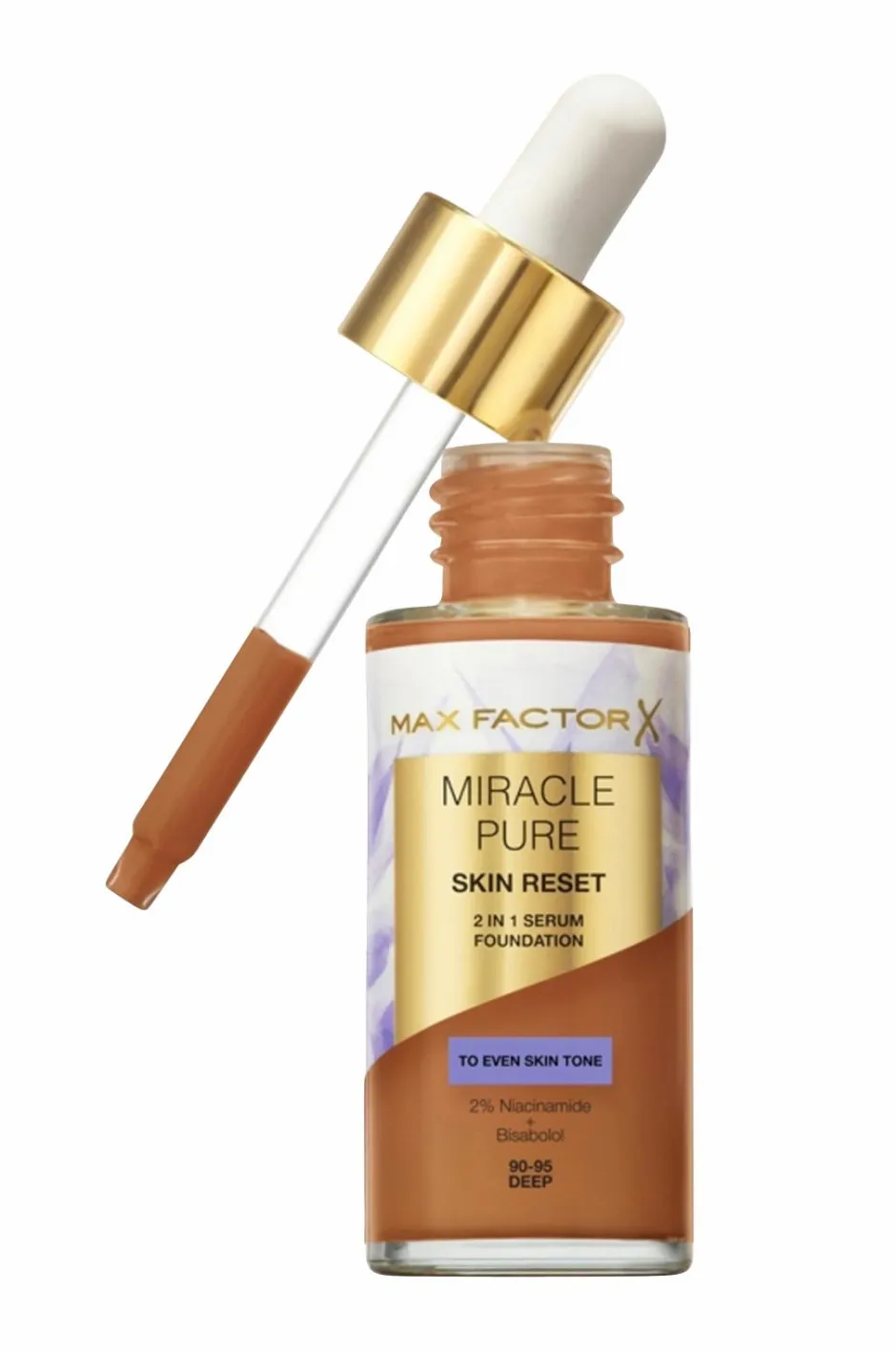 Max Factor Miracle Pure Serum Foundation^ Ansigt