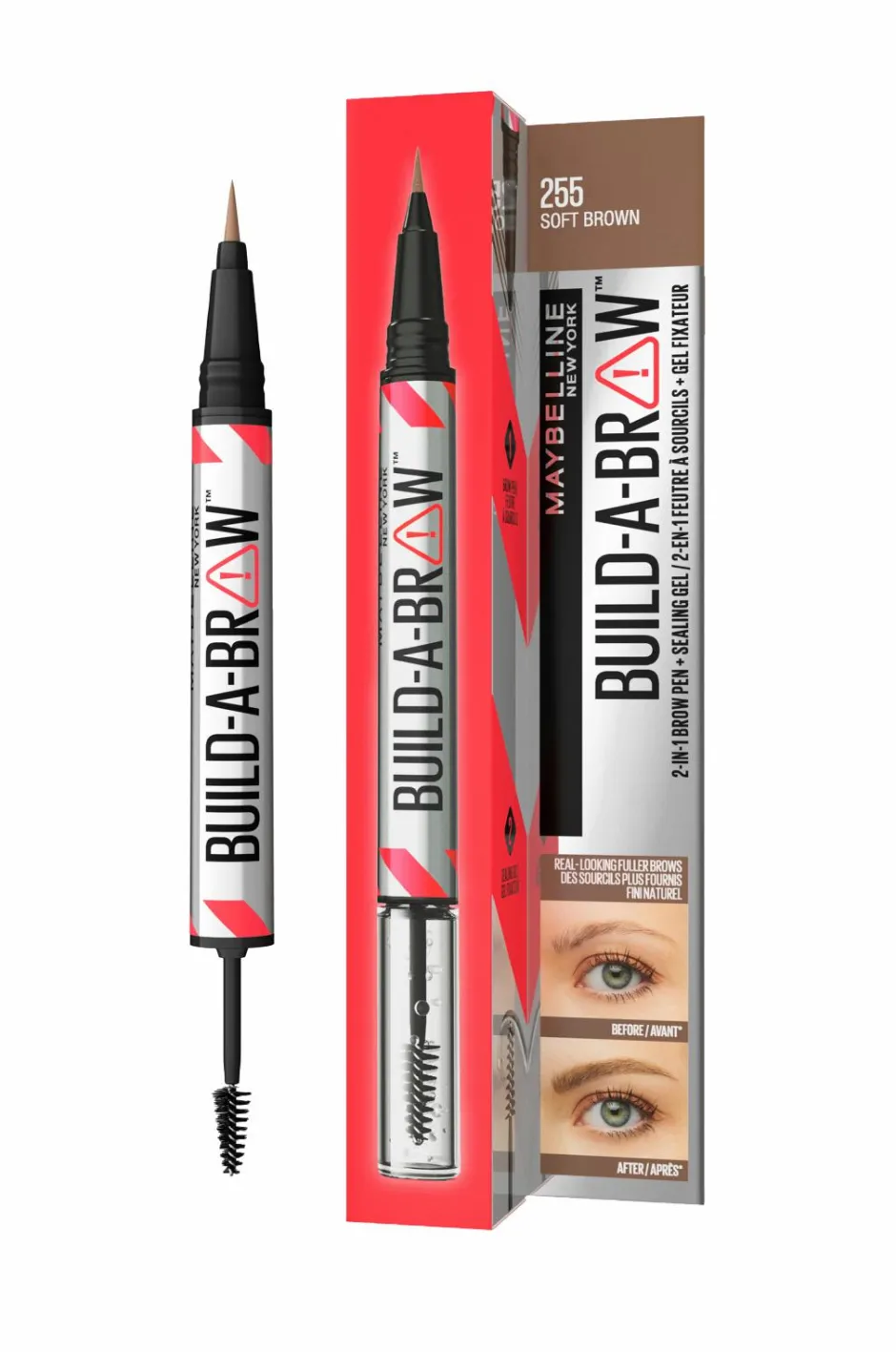 Maybelline BUILD-A-Brow 2-I-1 Brow Pen^ Øjenbryn
