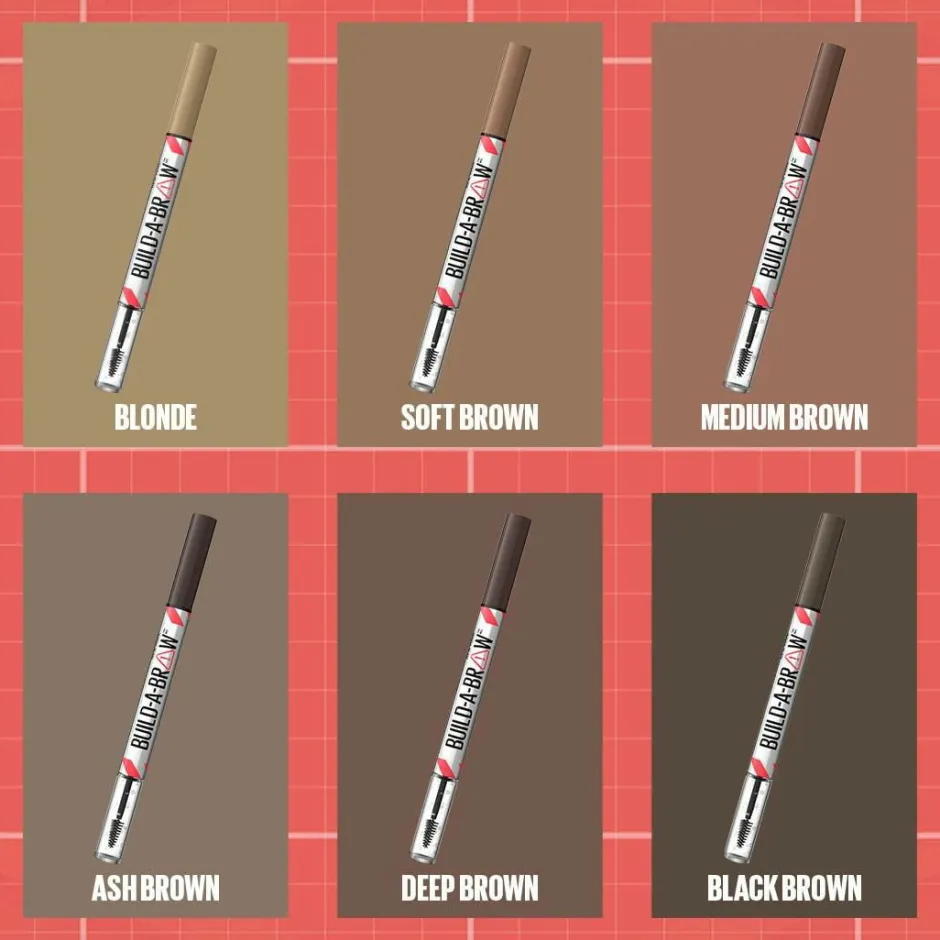 Maybelline BUILD-A-Brow 2-I-1 Brow Pen^ Øjenbryn