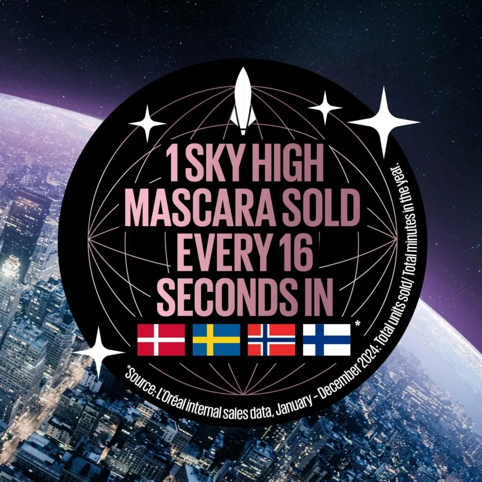 Maybelline Lash Sensational Sky High Mascara^ Øjne