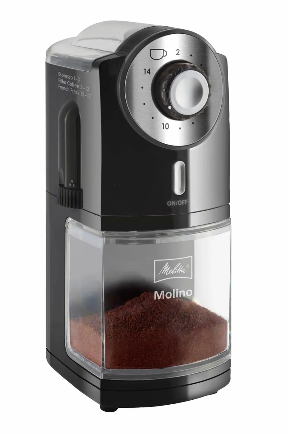 New Kaffekværn Molino Sort Kaffe- & Espressomaskiner