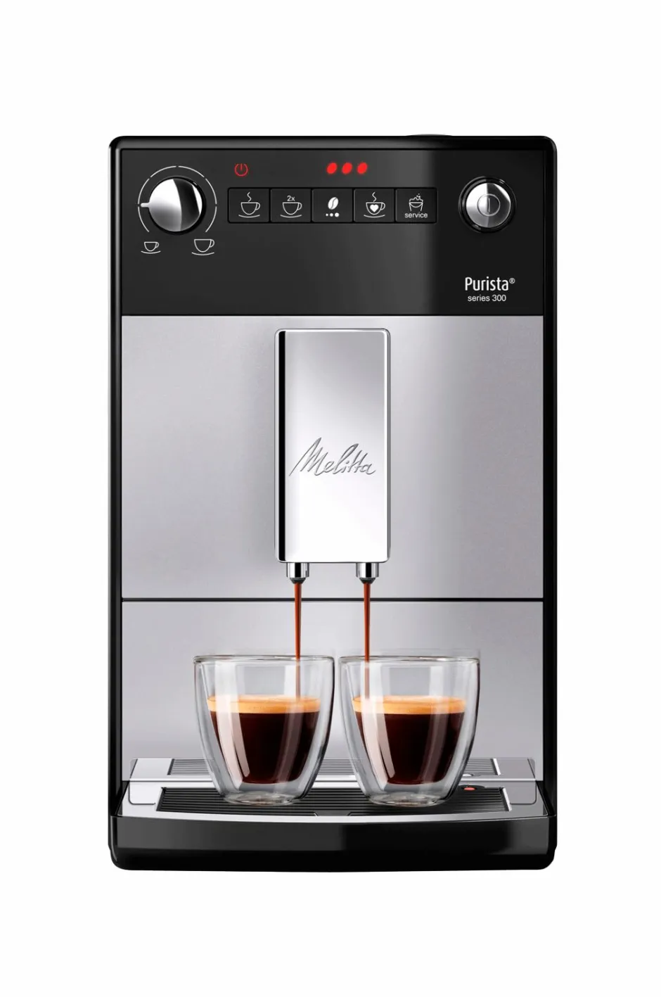 Melitta Purista Silver Fuldautomatisk kaffemaskine^ Kaffe- & Espressomaskiner