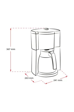 Melitta Termokande til brygning Look 5.0 Therm Timer^ Kaffe- & Espressomaskiner