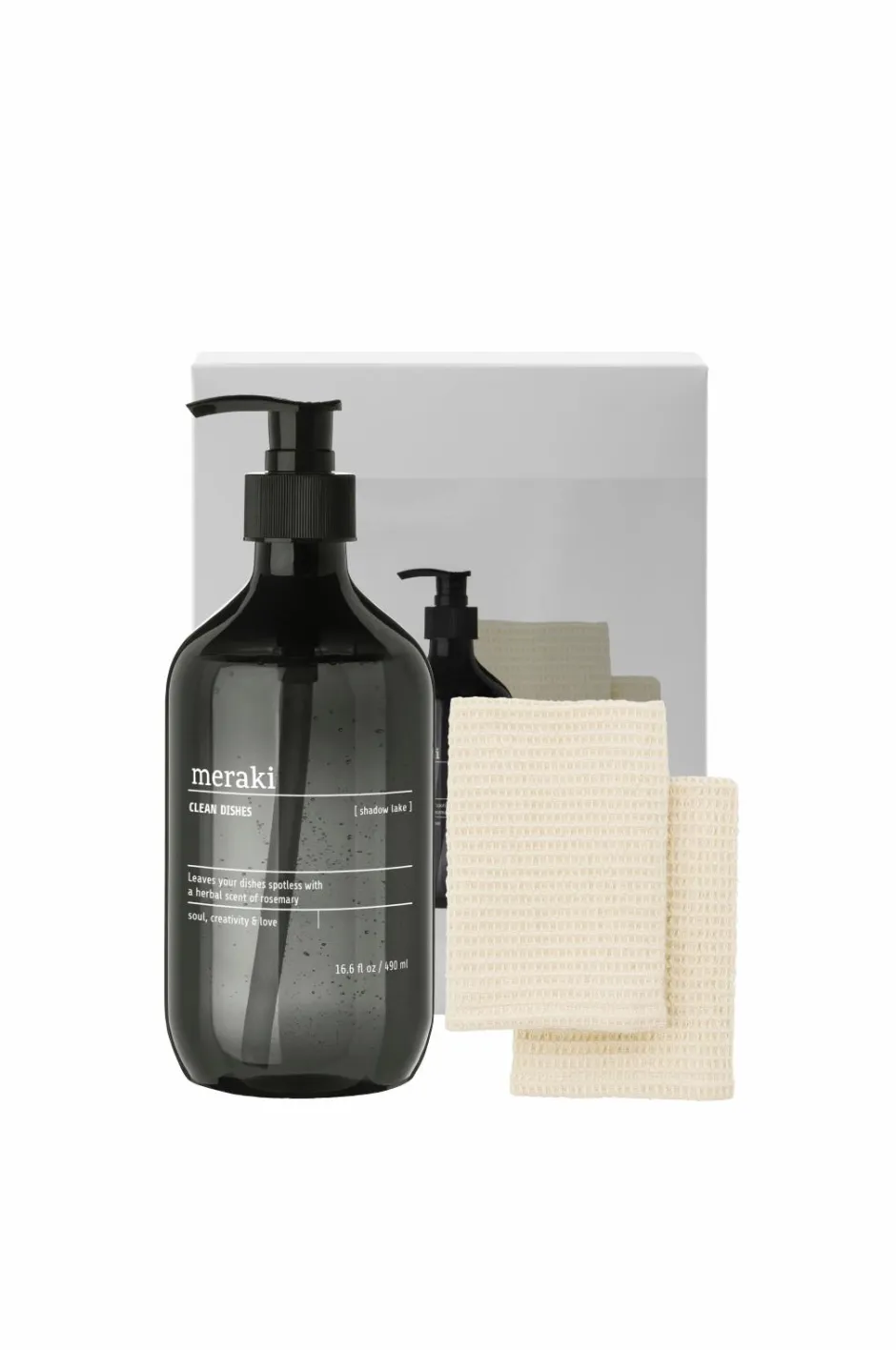 Meraki Giftbox Shadow Lake Kitchen Essentials 490 Ml^ Kropspleje|Gaveæsker