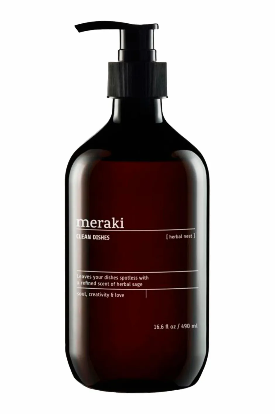 Meraki Herbal Nest Dish Soap 490 ml^ Opvask & Rengøring
