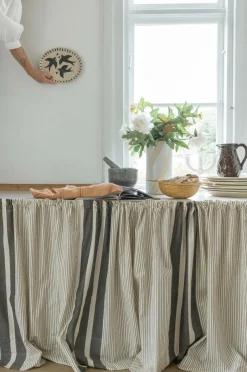 Bistro-gardin håndvævet Gardinkapper