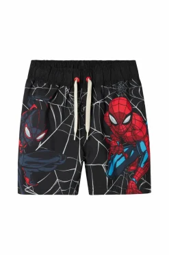 Name it Badebukser nmmMave Spider Long Swimshorts^Børn Badetøj