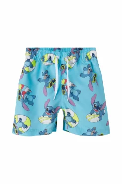 Name it Badebukser nmmMic Stitch Long Swimshorts Wdi^Børn Badetøj