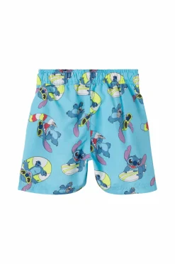 Name it Badebukser nmmMic Stitch Long Swimshorts Wdi^Børn Badetøj