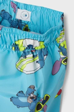 Name it Badebukser nmmMic Stitch Long Swimshorts Wdi^Børn Badetøj