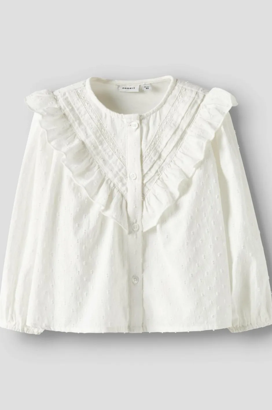 Best Bluse nmfTashja LS Børn Toppe & T-Shirts|Bluser