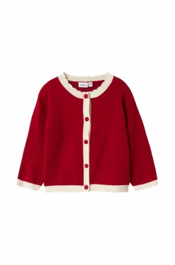 New Cardigan nmfAalbo LS Knit Børn Trøjer & Cardigans