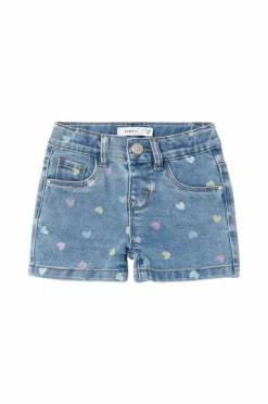 Clearance Denimshorts nmfSalli Slim Dnm Shorts 3555 Børn Shorts