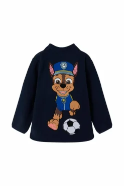 Outlet Fleecetrøje nmmJohan Paw Fleece W Zip Cplg Børn Trøjer & Cardigans