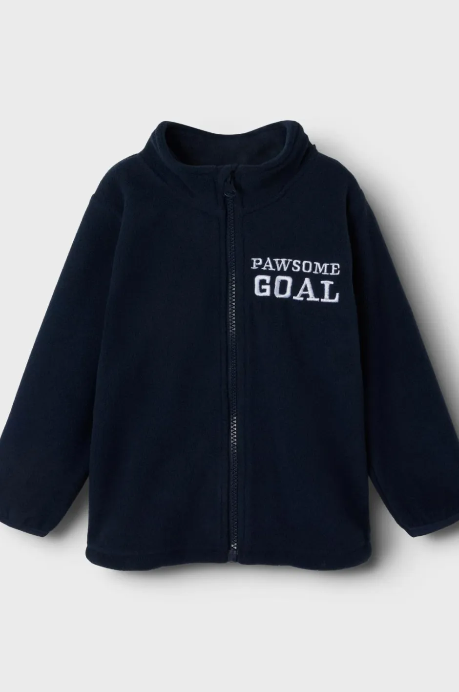 Outlet Fleecetrøje nmmJohan Paw Fleece W Zip Cplg Børn Trøjer & Cardigans