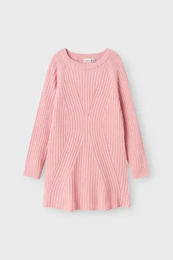 Name it Kjole NkfRikine LS Knit Dress PB^Børn Kjoler
