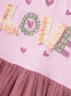 Sale Kjole nmfOhfelia LS Dress Box Børn Festtøj