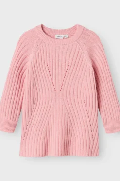 Hot Kjole nmfRikine LS Knit Børn Kjoler