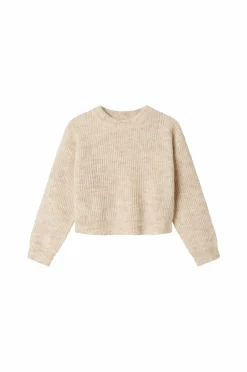 Clearance Pullover nkfHolly LS Boxy Short Knit Børn Trøjer & Cardigans