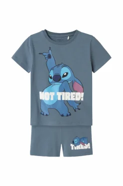 Name it Pyjamas nmmArush Stitch nReg SS Nightset WD^Børn Nattøj & Homewear