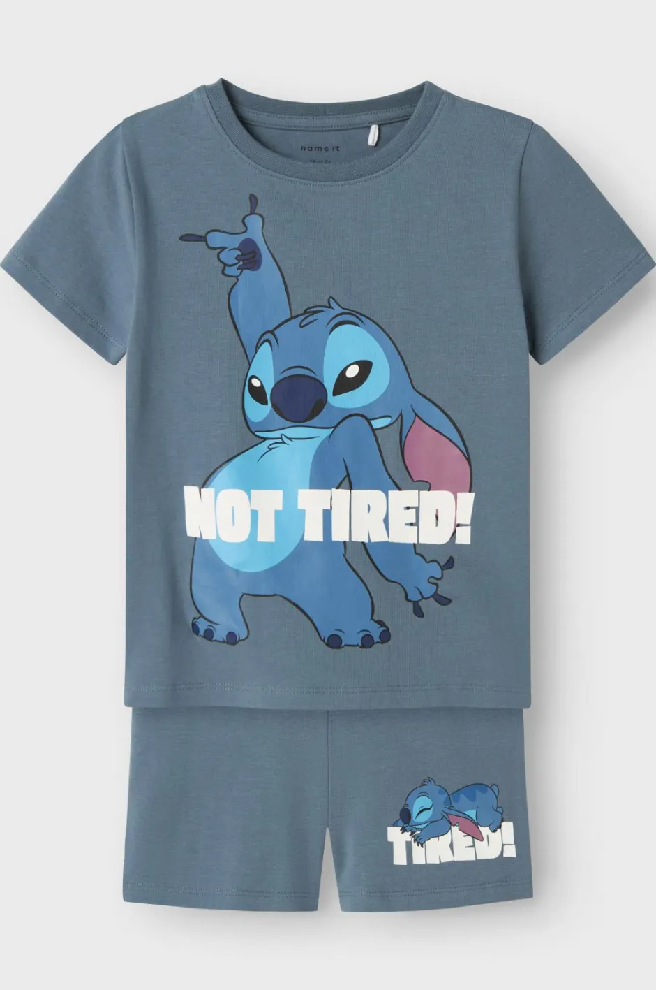 Name it Pyjamas nmmArush Stitch nReg SS Nightset WD^Børn Nattøj & Homewear