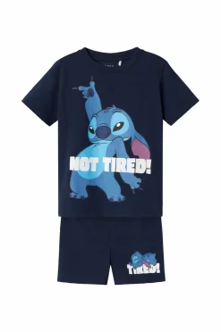 Name it Pyjamas nmmArush Stitch nReg SS Nightset WD^Børn Nattøj & Homewear